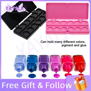 [Wholesale Price] Hộp Nhựa Đựng Màu Vẽ Móng Tay 24 Ngăn Tiện Dụng