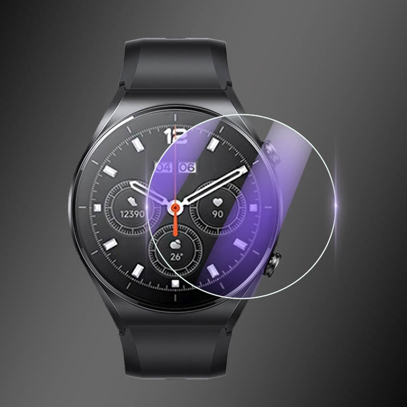Kính Cường Lực 2.5D HD / Blue-Ray Bảo Vệ Màn Hình Đồng Hồ Thông Minh Xiaomi Mi Watch S1
