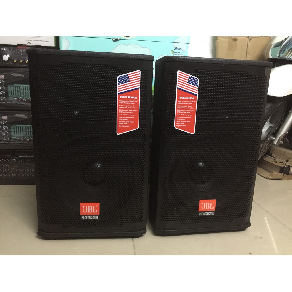Loa sân khấu thùng sơn 3 tấc bass lớn chơi nhạc ngoài trời
