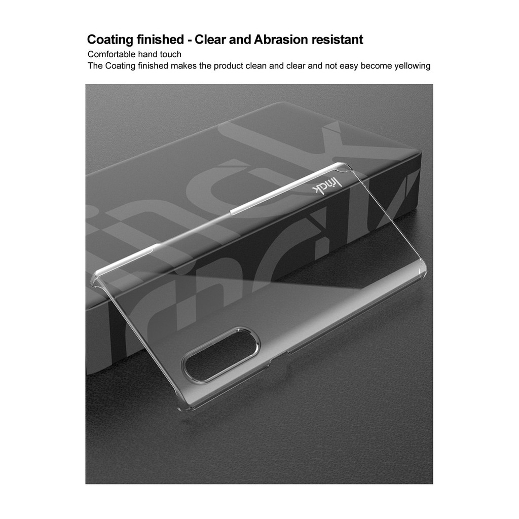 Ốp điện thoại nhựa cứng Imak trong suốt Lg Lm-G900Em Lm-G910Emw 4g / 5g LG Velvet 4G / 5G | BigBuy360 - bigbuy360.vn