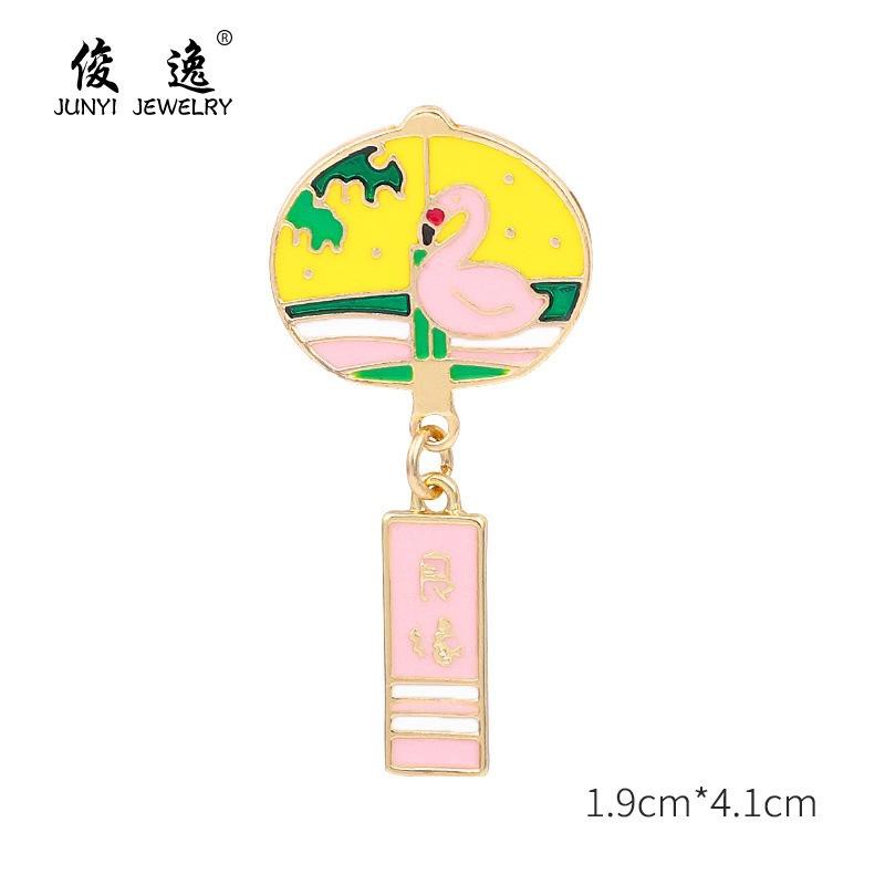 Pin cài áo huy hiệu phong linh Furin nhiều mẫu cute dễ thương