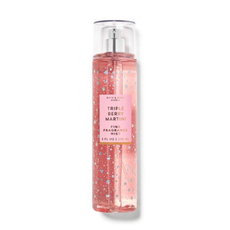 Xịt thơm lưu hương toàn thân Bath and Body works-TRIPLE BERRY MARTINI