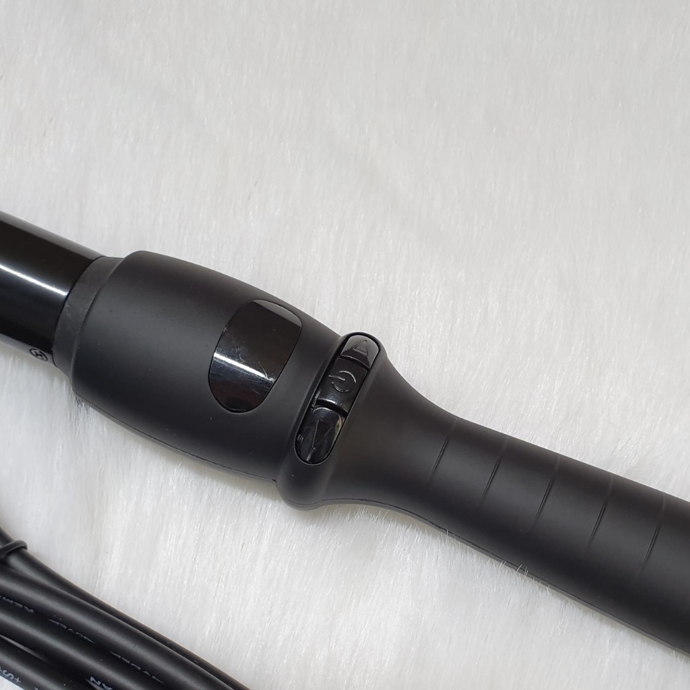 Máy uốn xoăn tóc hình tháp có chỉnh nhiệt chuyên dùng làm tóc xoăn lọn to nhỏ chuyên nghiệp