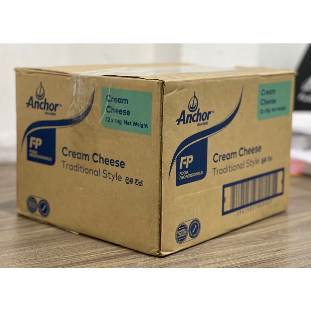 Phô mai Kem hiệu Anchor (Cream cheese Anchor) hộp 1kg. Hàng công ty có sẳn giao ngay | BigBuy360 - bigbuy360.vn