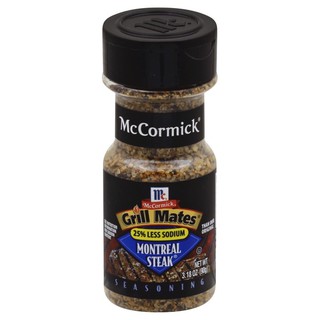Mc montreal steak 25% less sodium