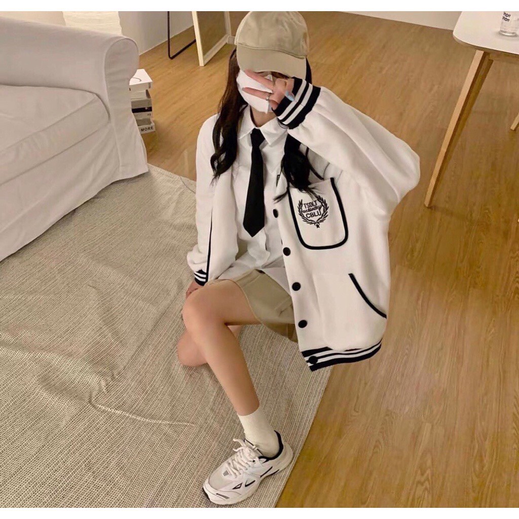 Áo khoác nỉ bomber nam nữ,Áo sweater hoodie nam nữ from rộng unisex nỉ bông K50 | BigBuy360 - bigbuy360.vn