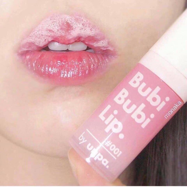 Sủi Bọt Thải Độc Môi Unpa Bubi Bubi Lip 12ml