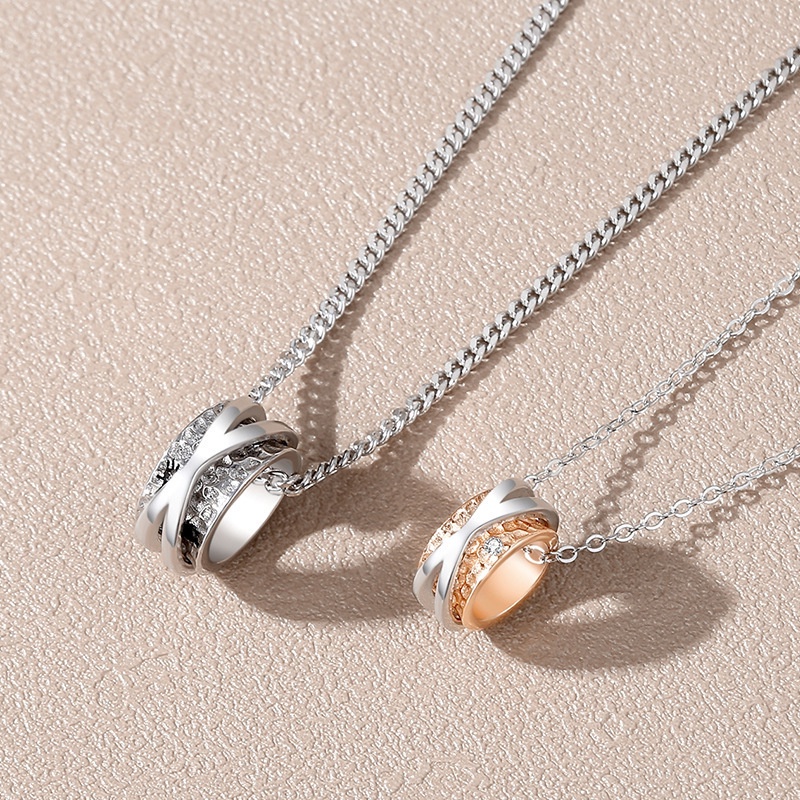 Vòng cổ Mặt Chữ X Thời Trang Dành Cho Cặp Đôi