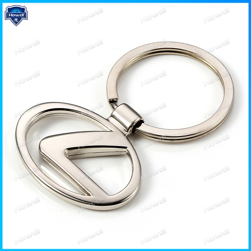 Móc Khóa Bằng Thép Không Gỉ Hình Logo Xe Hơi Đơn Giản Sang Trọng