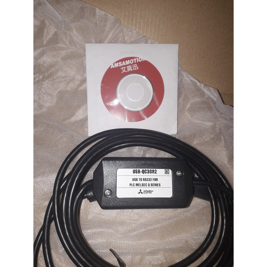 Cáp lập trình PLC Mitsubishi họ Q, USB sang RS232- USB TO RS232 FOR MELSEC Q SERIES