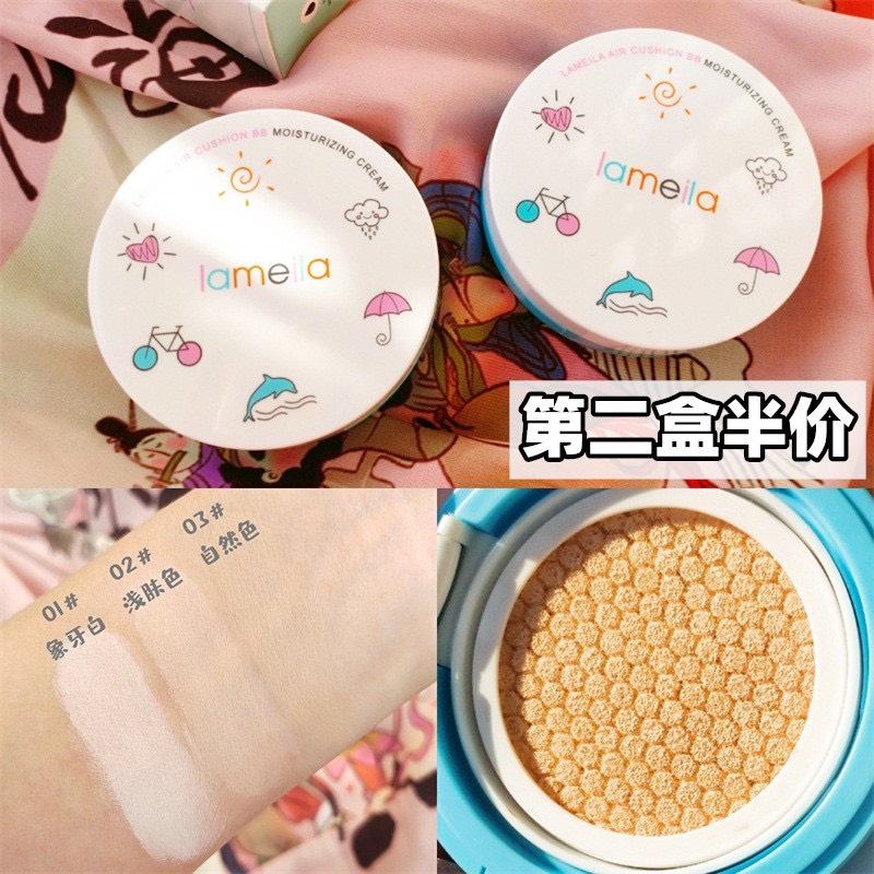 Phấn Nước BB Lameila Air Cushion Sunisa Hoạt Hình - Mẫu Mới Giúp Gương Mặt Đẹp Không Tì Vết CC1