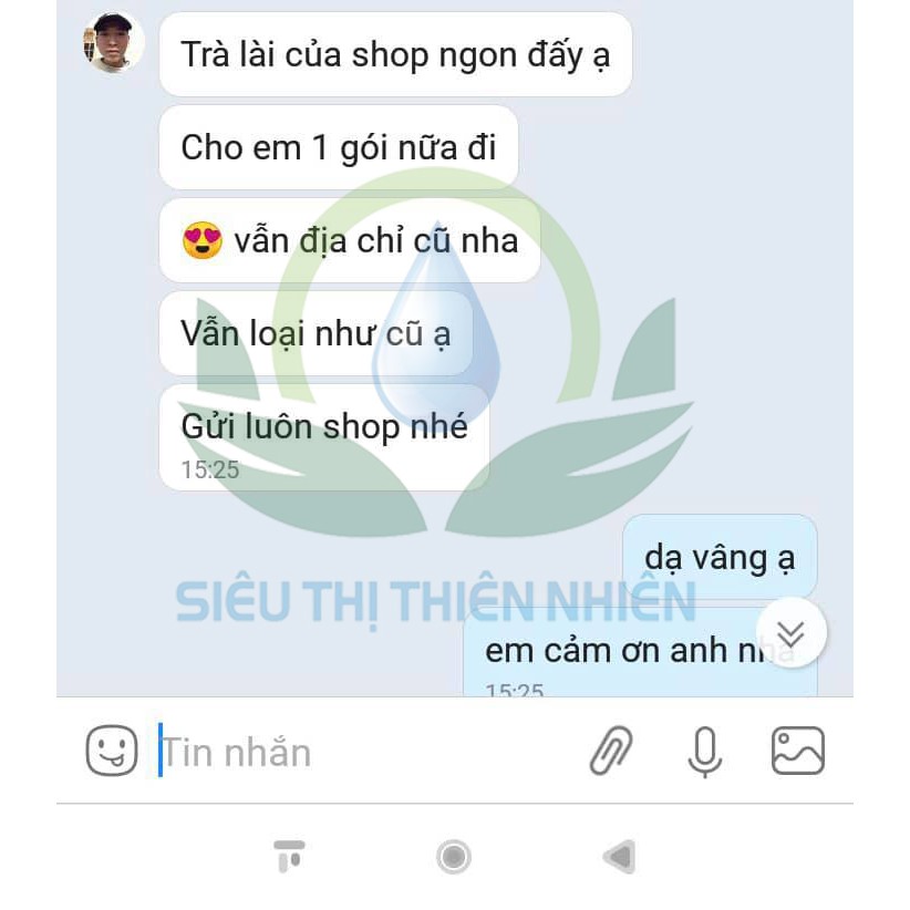 Trà hoa nhài Mộc Sắc 1kg, chè hương lài khô của siêu thị thiên nhiên