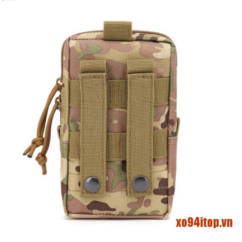 XOTOP Military Waist Bag Outdoor Men EDC Tool Bag Vest Pack Purse Mobile Phone