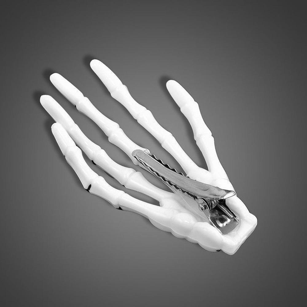 Bộ 2 Kẹp Tóc Hình Bộ Xương Zombie Phong Cách Halloween