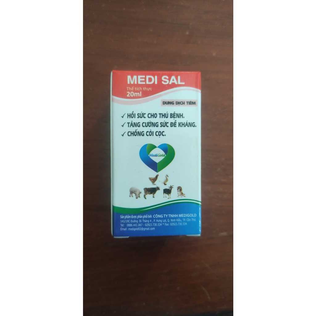 Medi Sal 20ml chỉ dùng trong thú y
