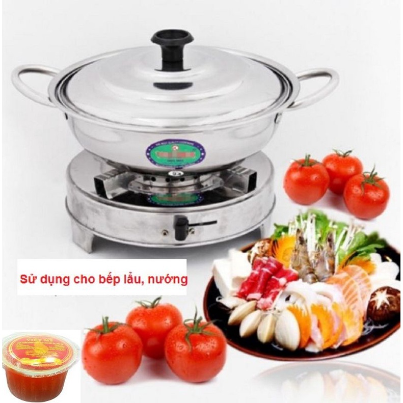 1 Cốc Cồn thạch, cồn khô, cồn khô nấu lẩu: Cháy lâu, không chảy nước, an toàn, sạch sẽ