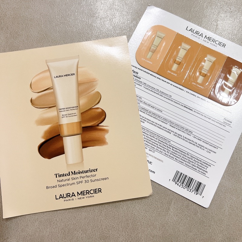 Sample Kem Nền LAURA MERCIER Tint Moisturizer SPF 30 4 ô