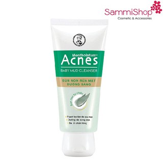 Bùn Non Rửa Mặt Dưỡng Sáng Acnes Baby Mud cleanser 100g