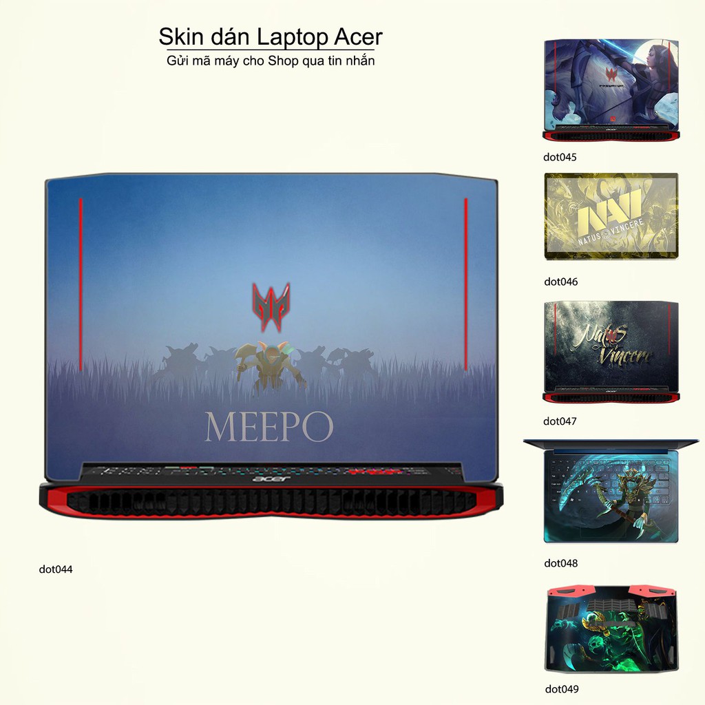 Skin dán Laptop Acer in hình Dota 2 _nhiều mẫu 8 (inbox mã máy cho Shop)