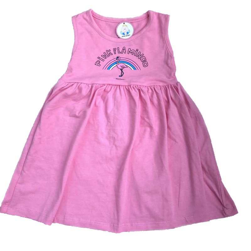 Váy bé gái vải xuất dư - thun cotton co giãn 4 chiều- đầm trẻ em size lớn từ 10kg -40kg
