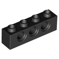 Lego Technic khối 1 x 4 có lỗ  / 3701: Technic, Brick 1 x 4 with Holes