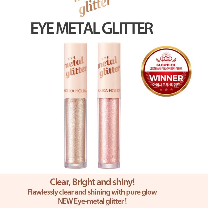 HOLIKA HOLIKA ❤Cửa hàng 1,1,1.⭐ Phấn Mắt Holica Holica Màu Kim Loại Lấp Lánh | BigBuy360 - bigbuy360.vn