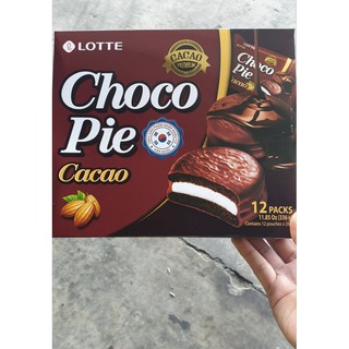 Bánh ChocoPie Lotte Cacao Hộp 12 cái 336g