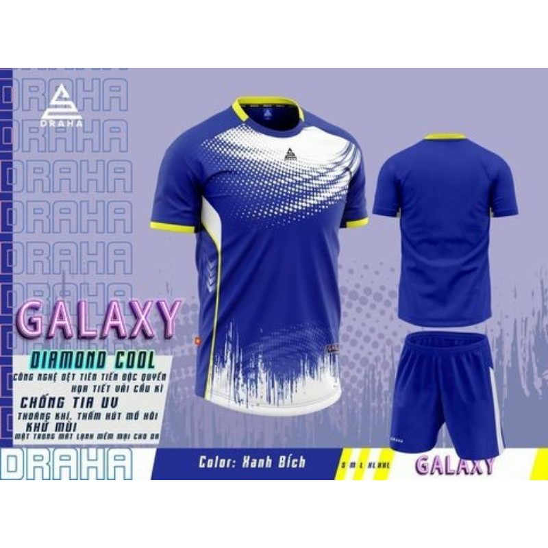 GALAXY DRAHA-Quần áo thể thao-bóng đá không logo
