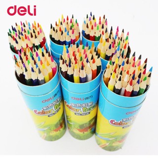 Bút chì màu cốc học sinh Deli - 12/18