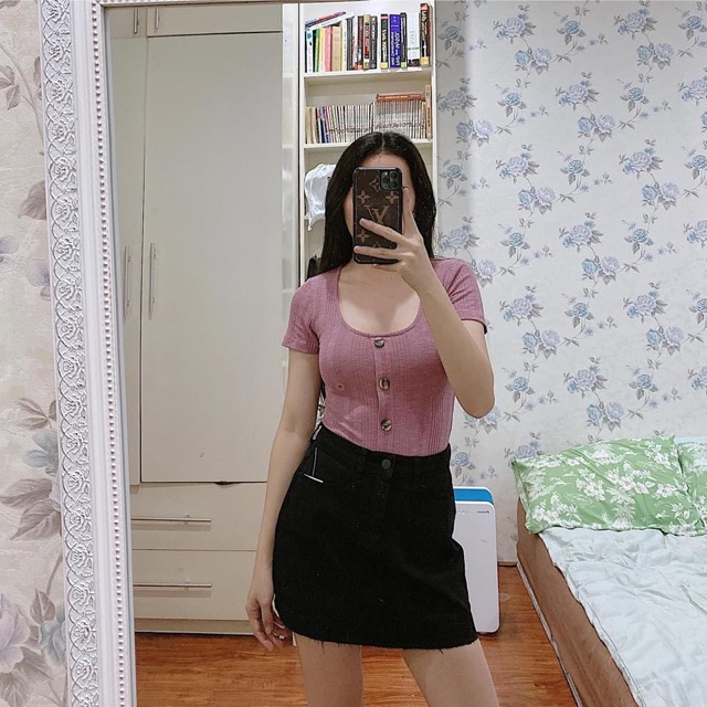 Chân Váy Jean Chữ A Xuất Xịn | BigBuy360 - bigbuy360.vn