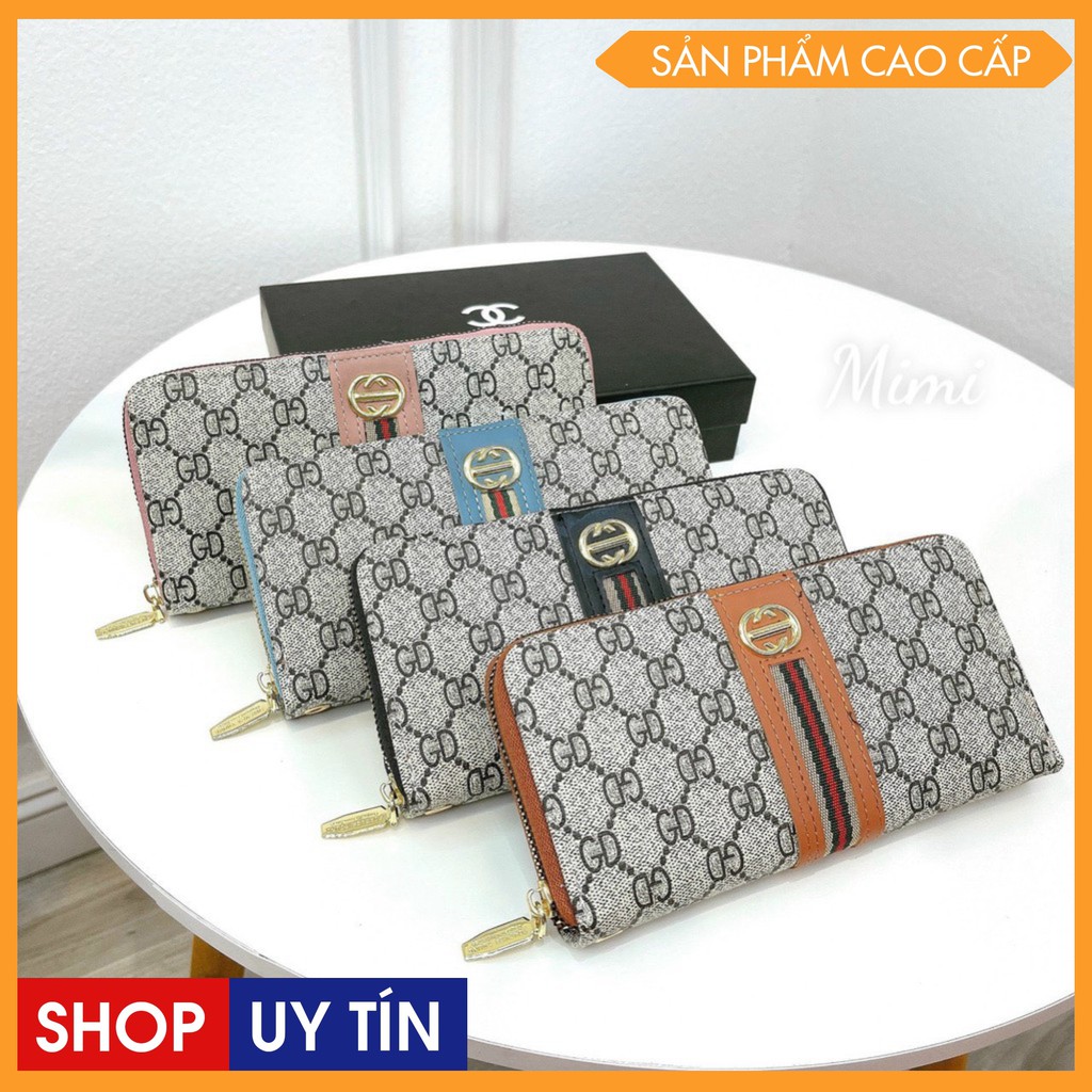 [Shop Uy Tín]  Ví da dài cầm tay ,dày đẹp có kèm móc dây cầm tay Mã LT31