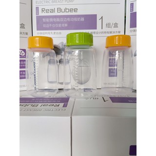 Bình trữ sữa Real bubee 150ml (Lẻ bình Realbubee kèm nắp)