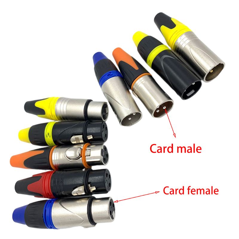 Set 10 Đầu Nối Micro 3 Chấu Chuyên Dụng