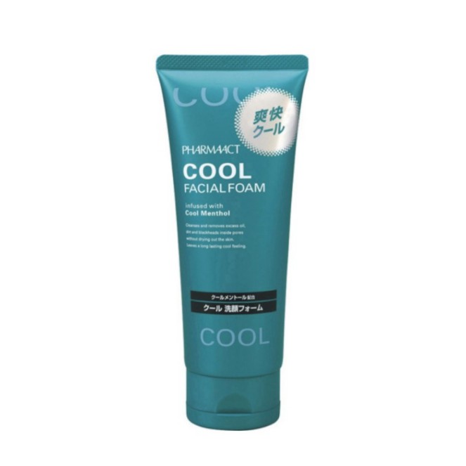 Sữa Rửa Mặt Cao Cấp Dành Cho Nam Da Dầu, Mụn PHARMAACT Cool Facial Foam