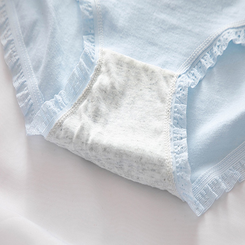 Quần Lót Cotton Nguyên Chất Thân Thiện Với Da In Họa Tiết Hoạt Hình Dễ Thương