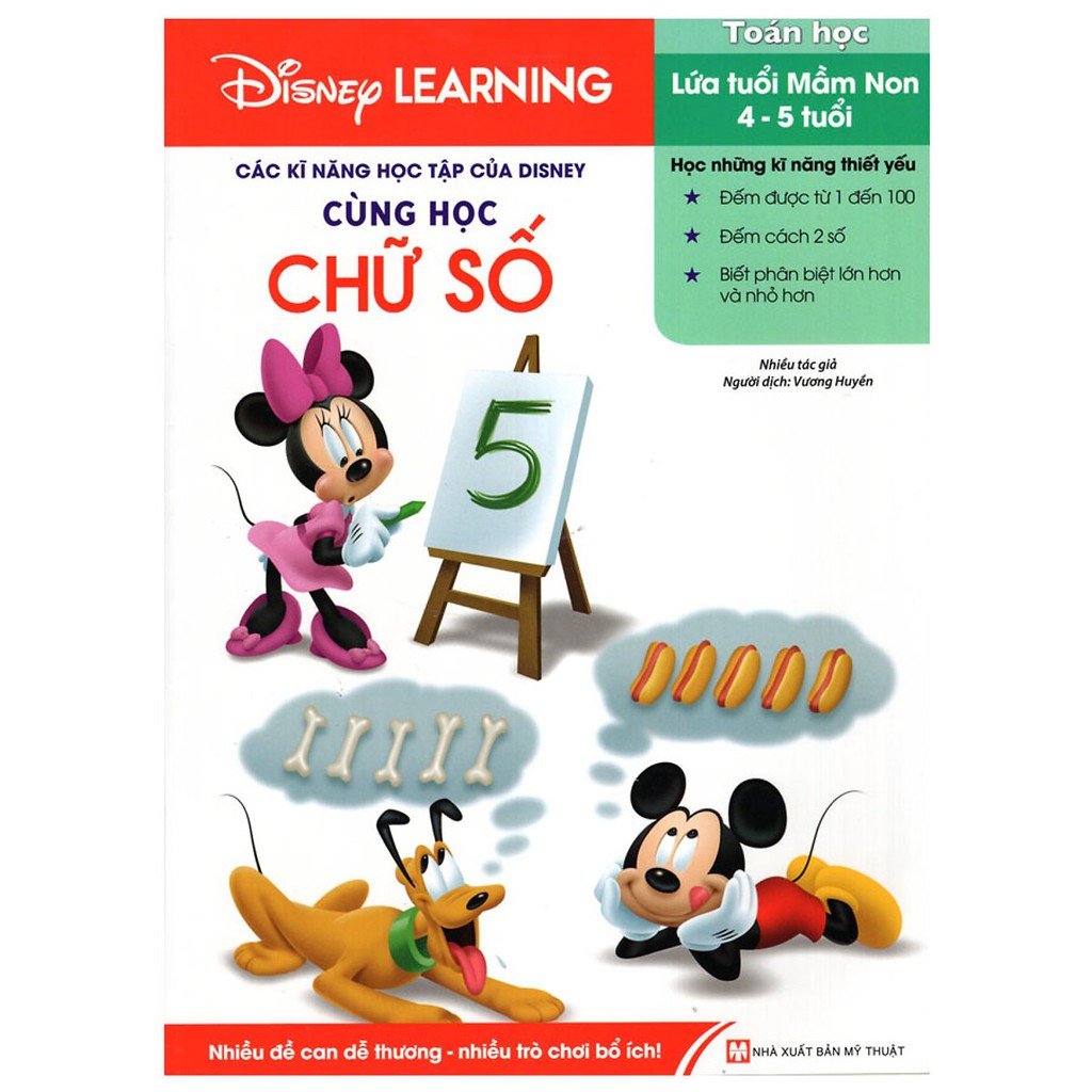 Sách - Disney Learning - Cùng Học Chữ Số