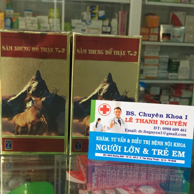 Sâm Nhung Bổ Thận TW2