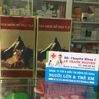 ✅(hàng chuẩn) Sâm Nhung Bổ Thận TW2