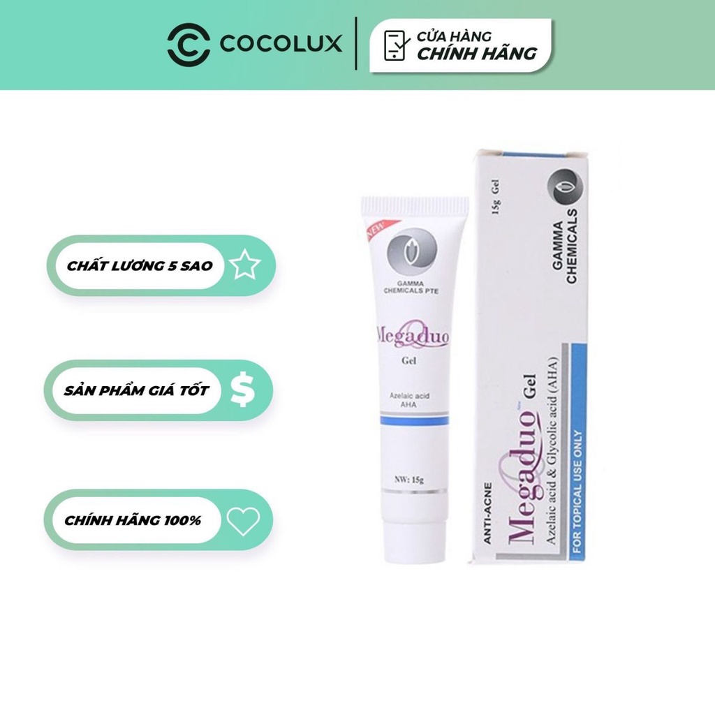 Gel Giảm Mụn Và Vết Thâm Megaduo Gel 15g