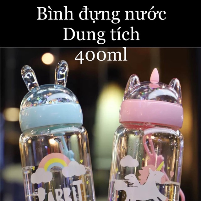 Bình đựng nước cute