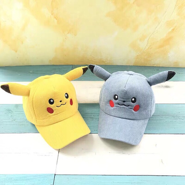 Mũ lưỡi trai Pi ka chu cho bé