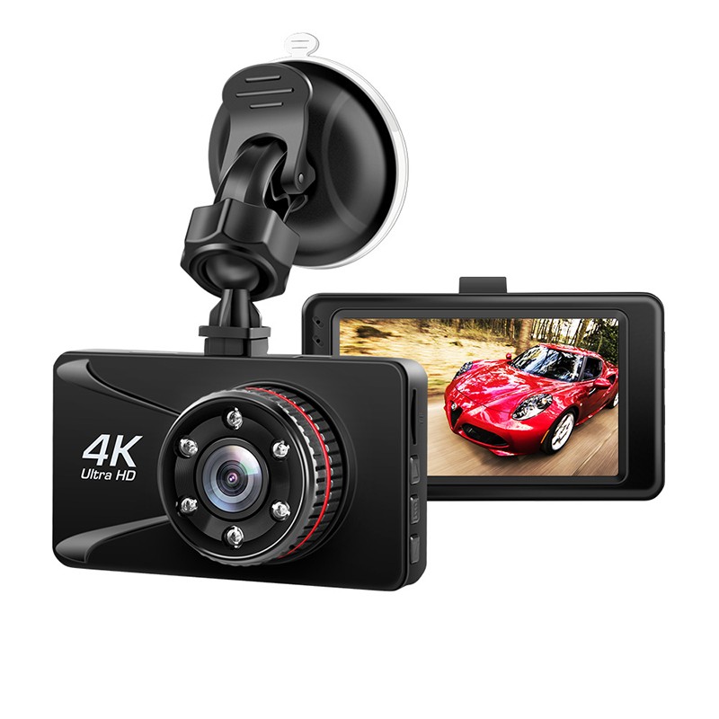Camera Hành Trình 4k 3 Inch 1080p Full Hd Xoay 170 Độ Cho Xe Hơi