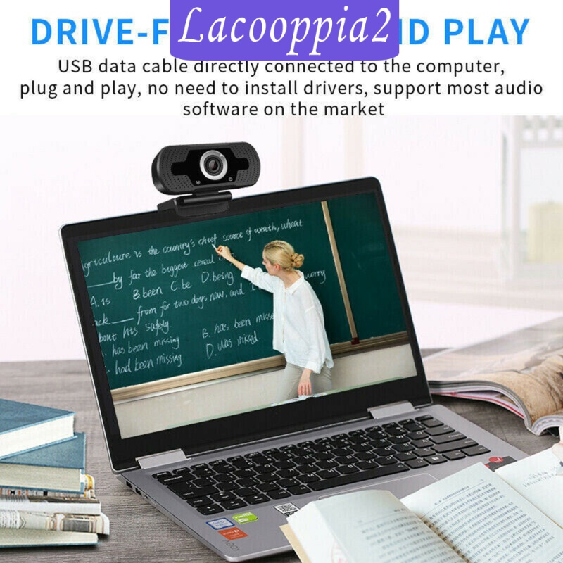 Camera Lacooppia2 1920x1080 Pc 30fps Để Bàn Đa Năng Đứng