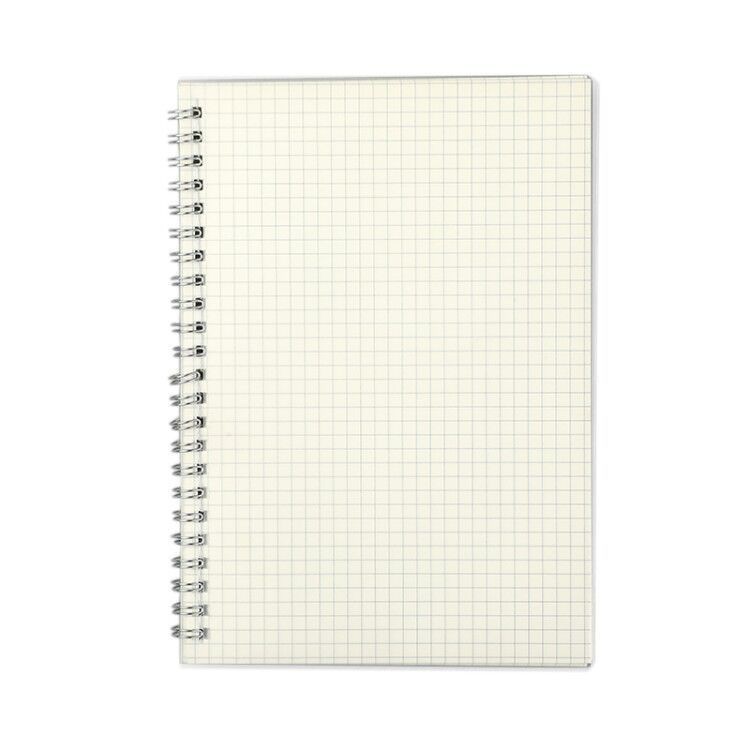 QWsổ tay dày B5 Đơn giản Học sinh A5 Notepad Lưới siêu Sách Dòng kẻ ngang Cuốn caro