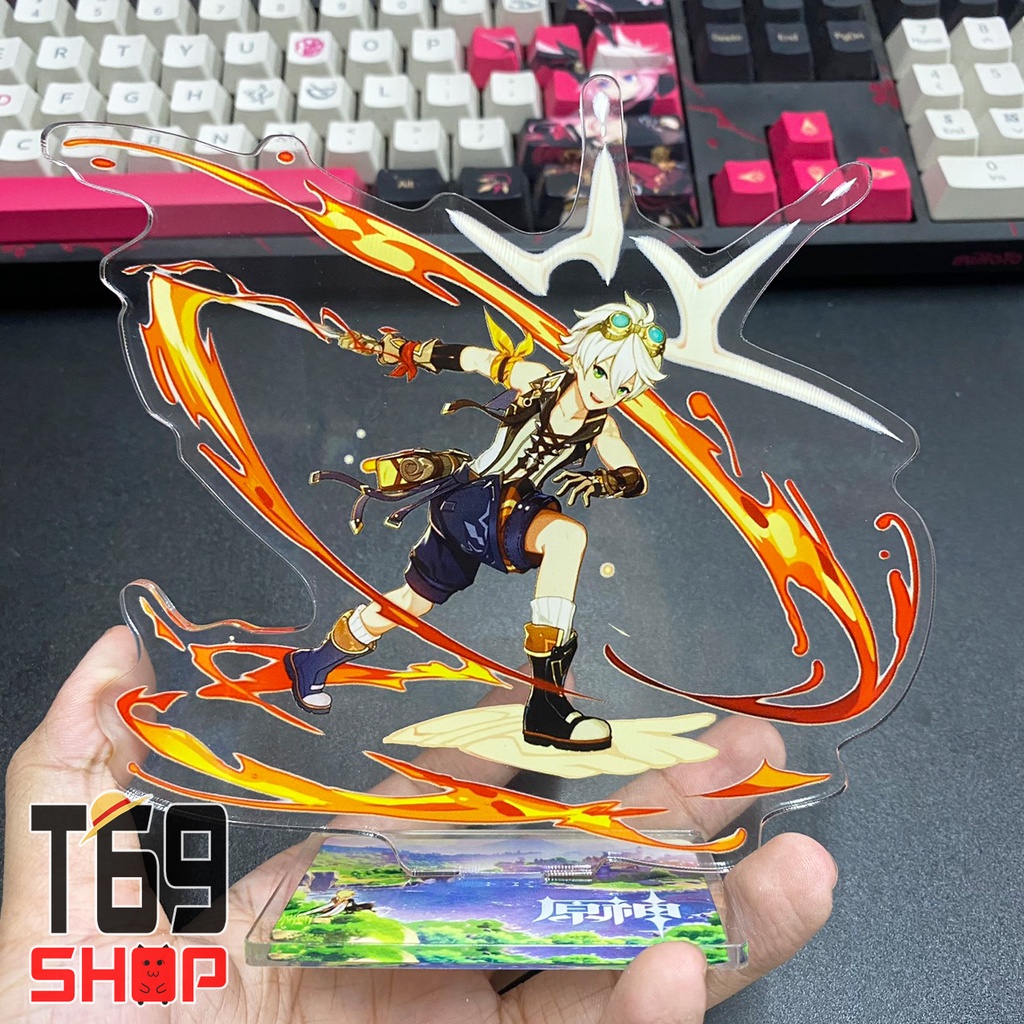 [17 mẫu] Tượng Standee mica game Genshin Impact - Mẫu 2