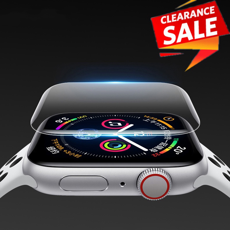 Kính cường lực trong suốt bo cạnh cho iWatch 5 4 3 2 1 for Apple Watch 40MM 44MM 38mm 42mm