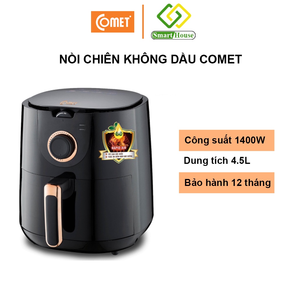 Nồi chiên không dầu COMET CM6836 - 4,5L