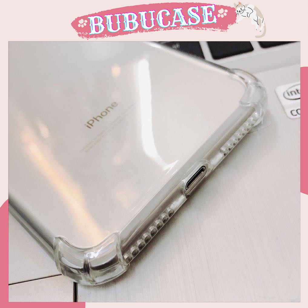 Ốp iphone 12 /12 Pro /12 Mini /12 Promax đến full dòng 6/6s chống sốc trong suốt siêu đàn hồi bảo vệ máy toàn diện A03