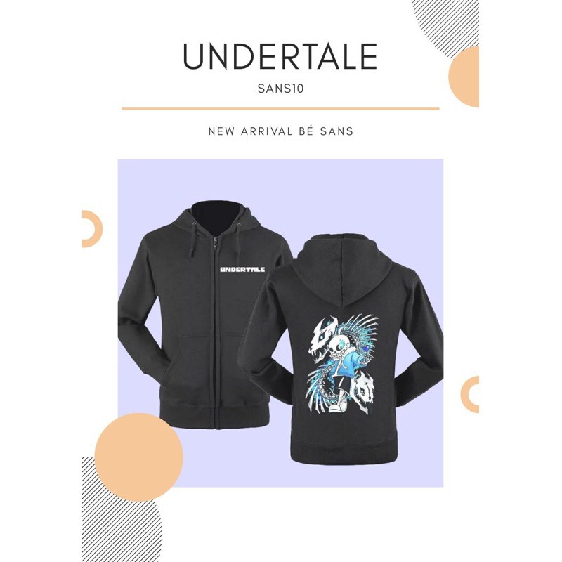 [ Xả gấp]Áo khoác nỉ có mũ in hình bé Sans chất siêu đẹp| Giá rẻ | BigBuy360 - bigbuy360.vn