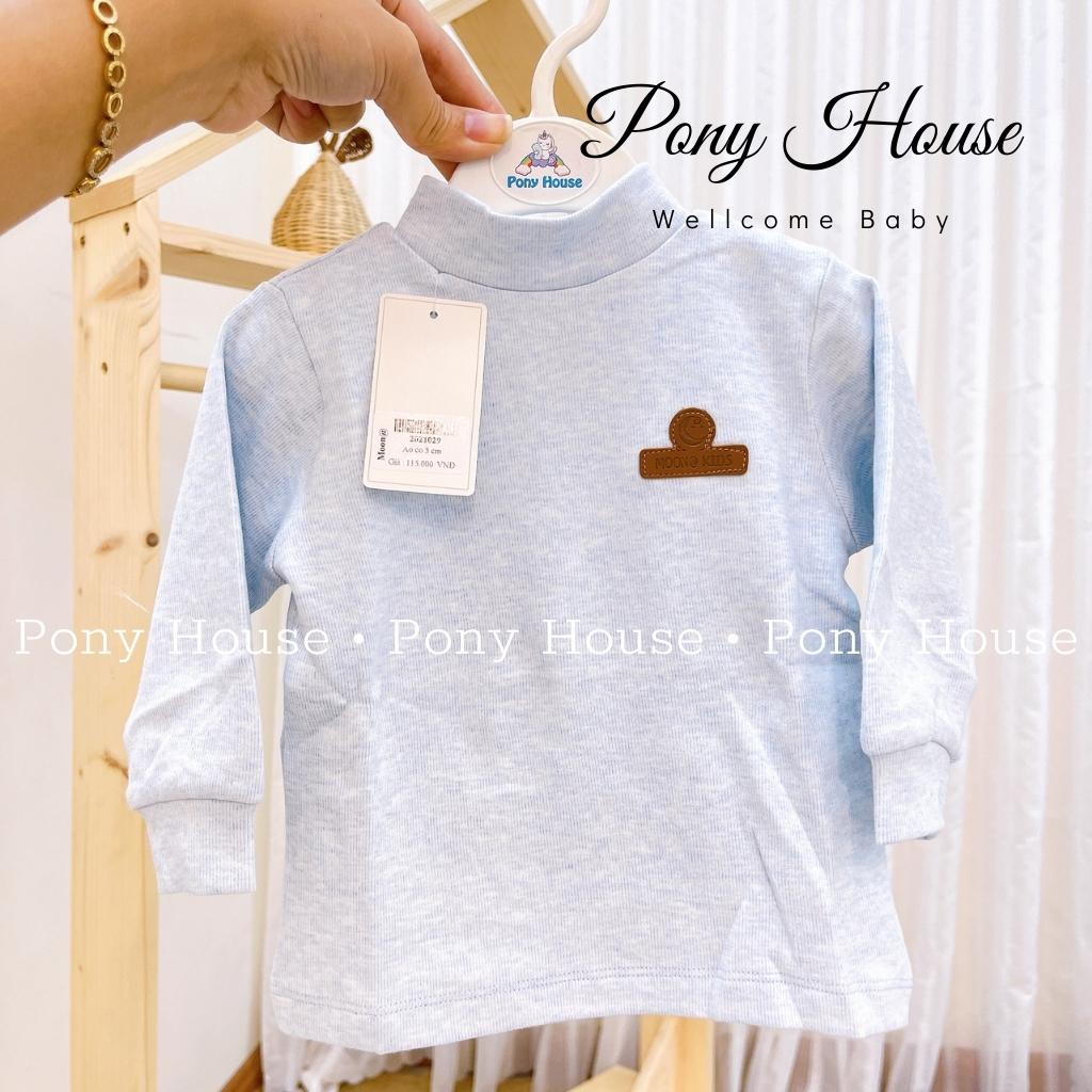 Áo Giữ Nhiệt Moon 3cm Nỉ Dày Dặn Cho Bé Trai, Bé Gái SizeTừ 6M - 3Y